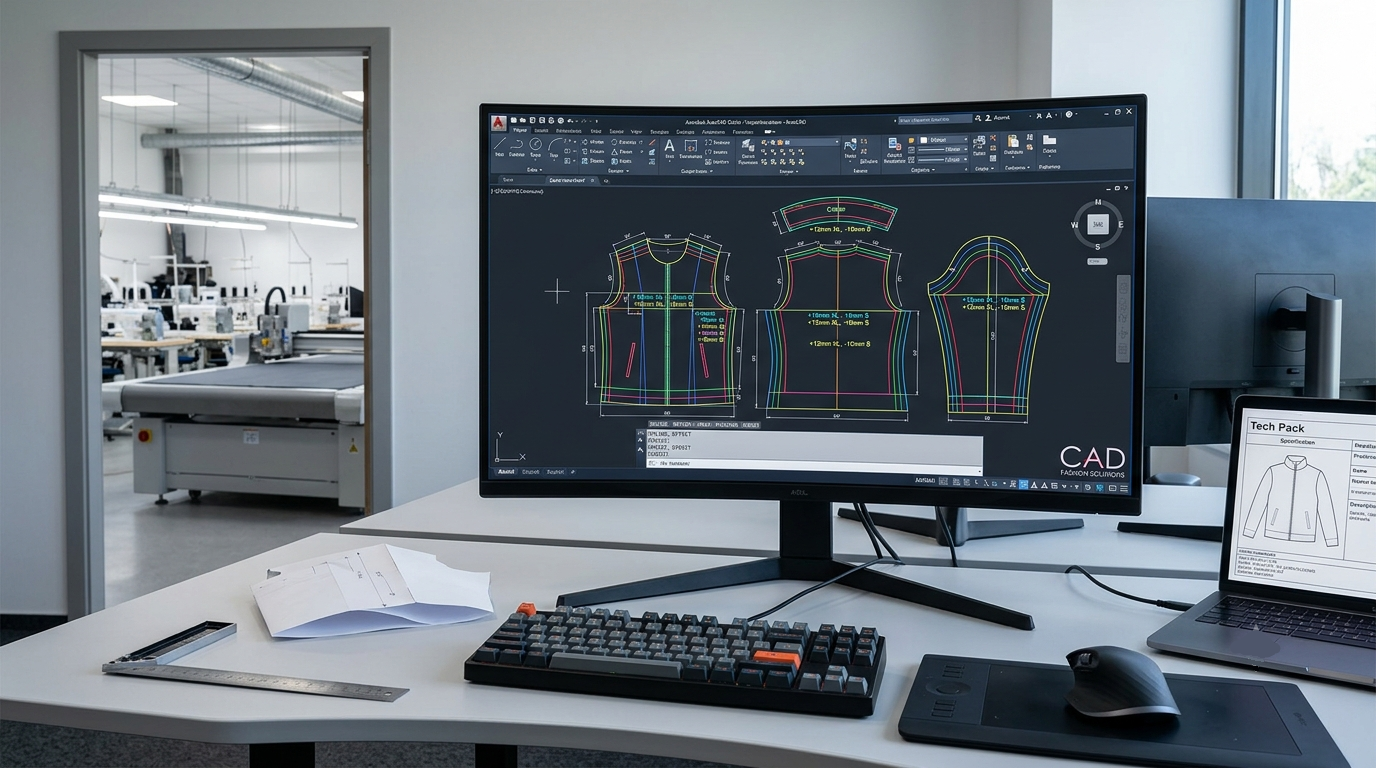 Application of AutoCAD in Apparel Industry: The Definitive Technical Guide